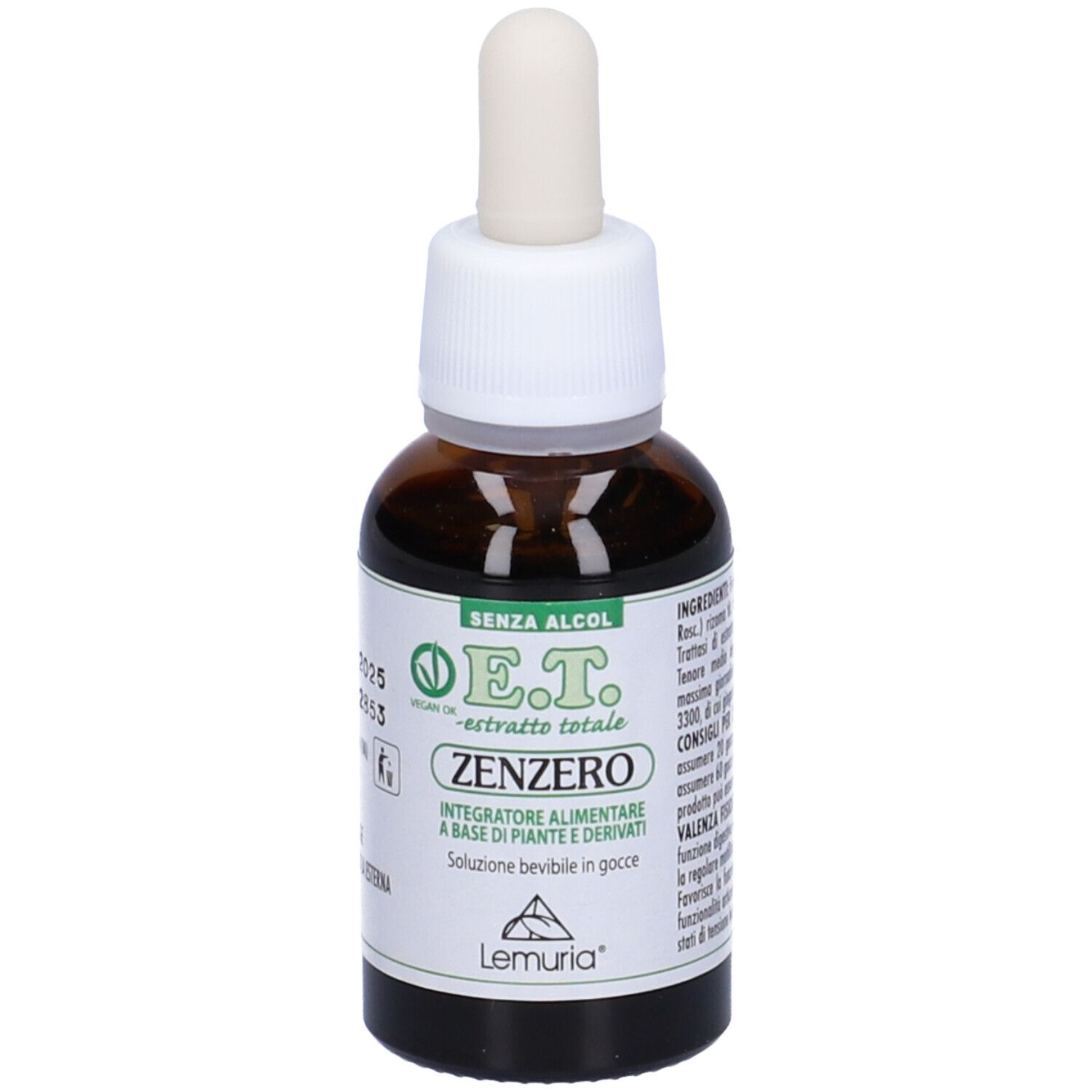 Lemuria Zenzero Et 30 Ml Ml Gocce Orali
