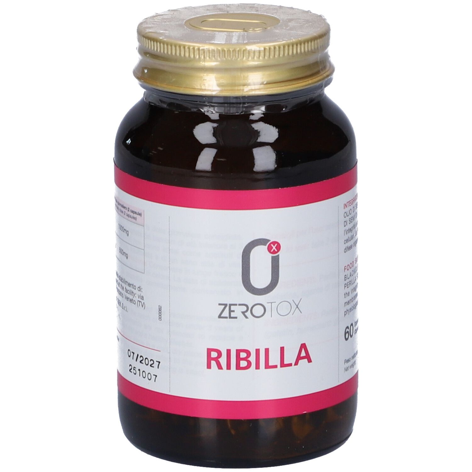 Zerotox Ribilla 60 Pz Capsule Morbide Bambino