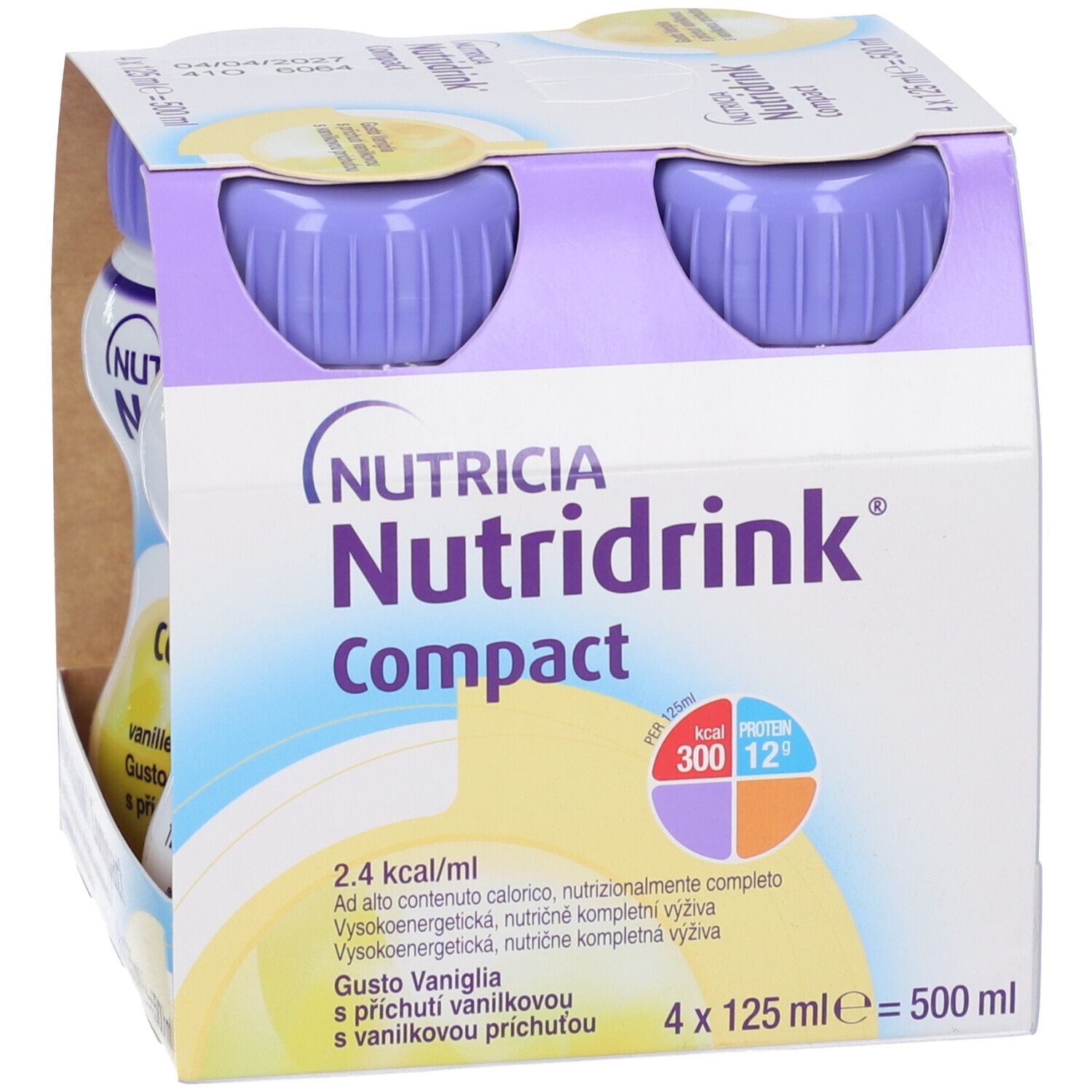 Nutridrink Drm - Kit_6x_nutridrink Compact Vaniglia 4X125ml, - Immagine 5