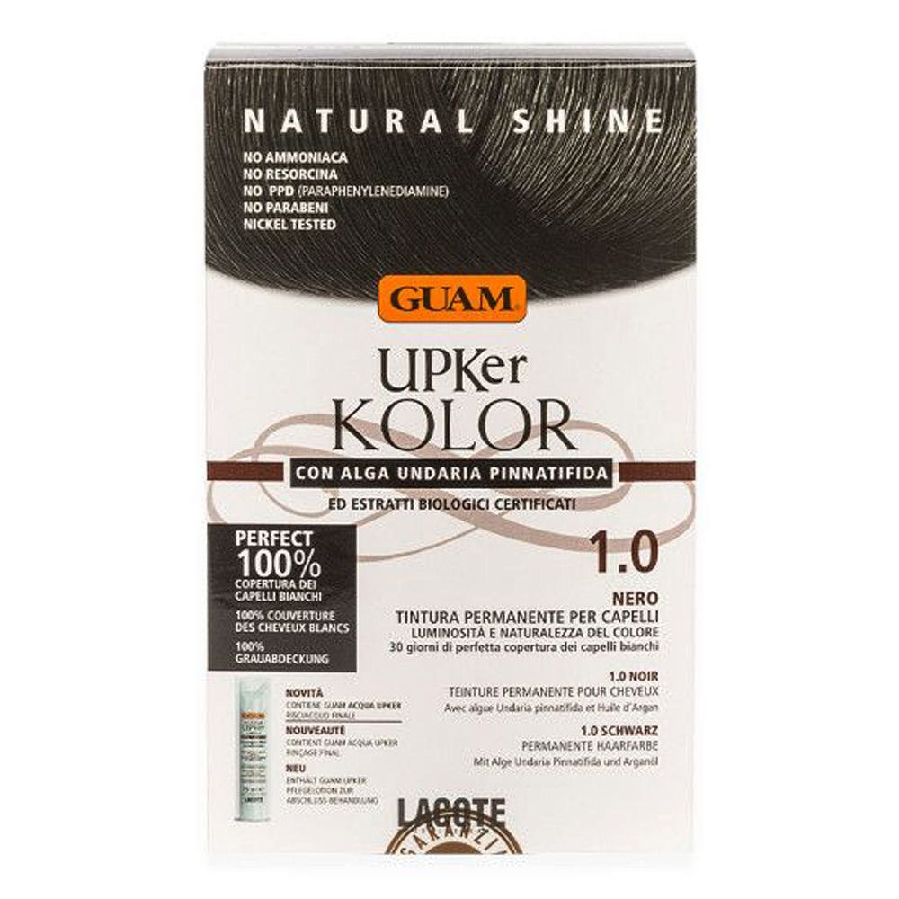 GUAM® Upker Kolor Tinta Capelli Nero 1.0 Idf