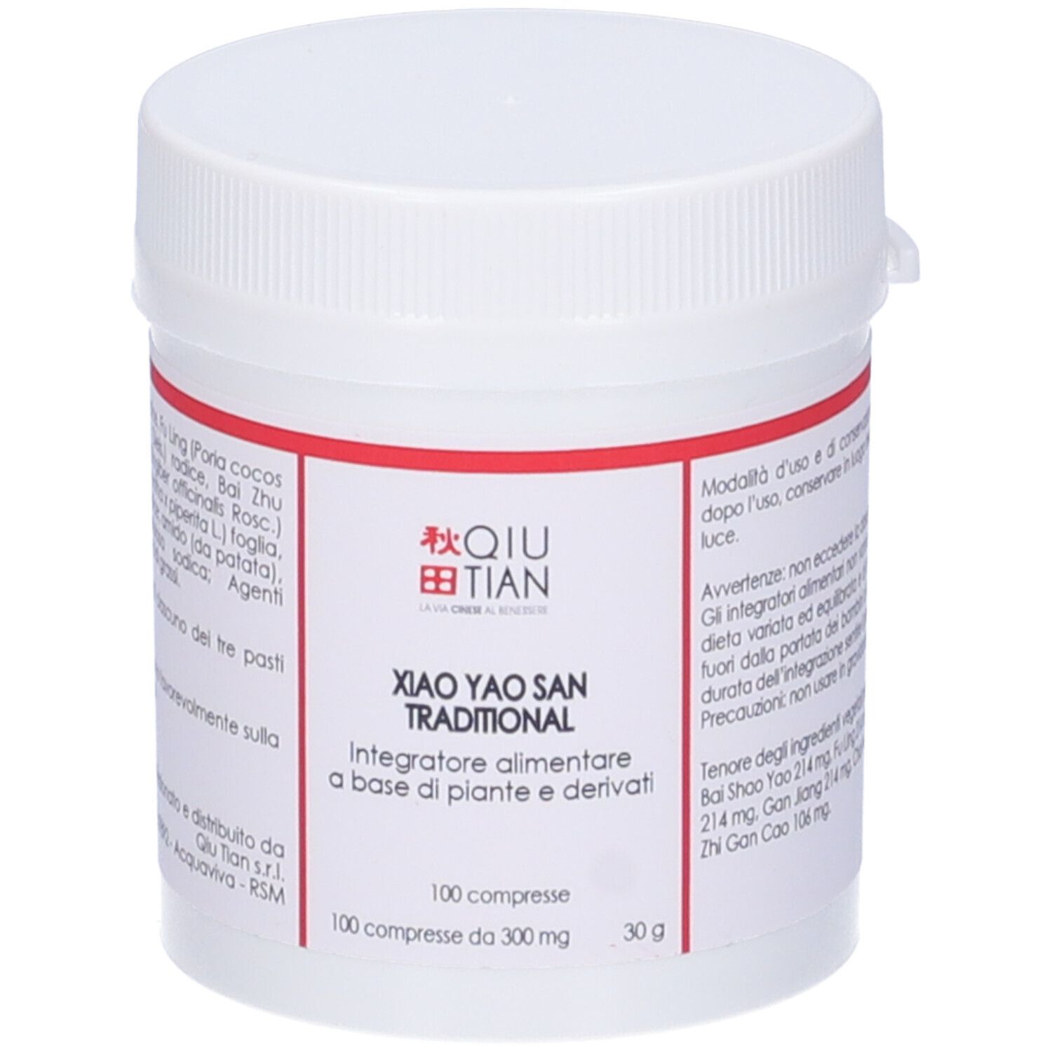 Xiao Yao San Traditional 100 Compresse