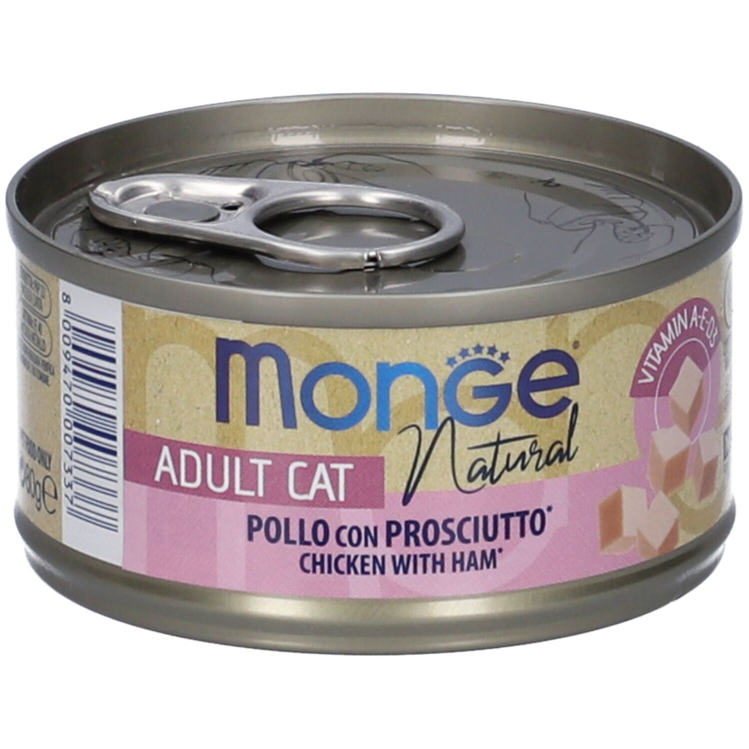 Monge Delicate Pezzetti Di Pollo Con Prosciutto Gatti Adulti