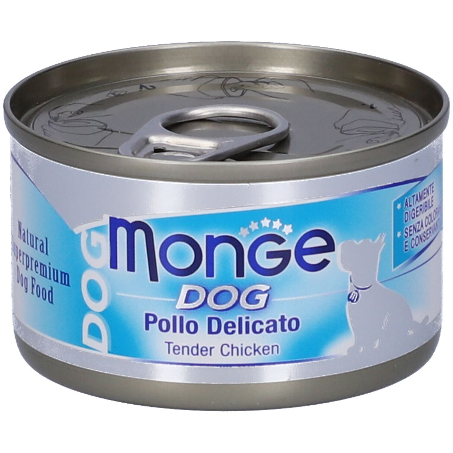 Image of Monge Natural Quality Umido Cane Monge Dog Pollo Delicato