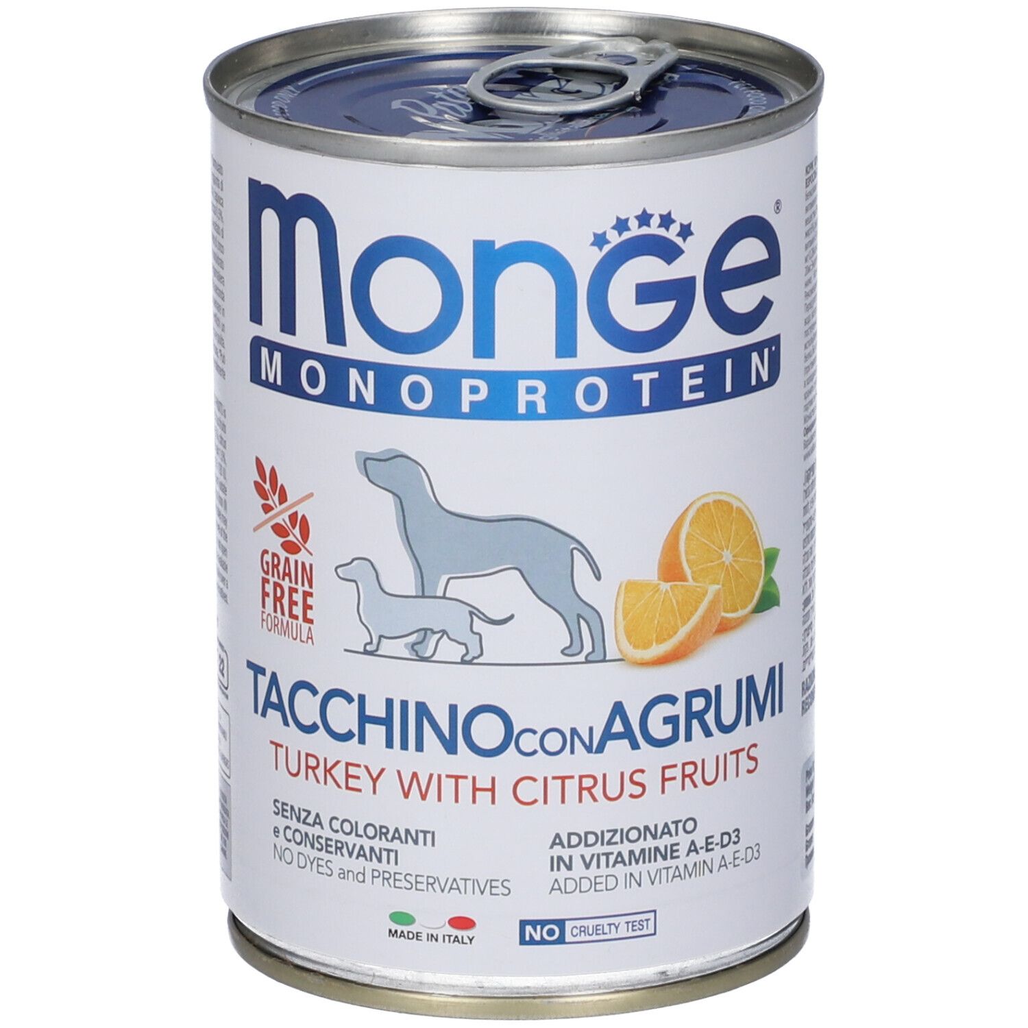 Image of Monge Dog Tacchino Con Agrumi Monoprotein