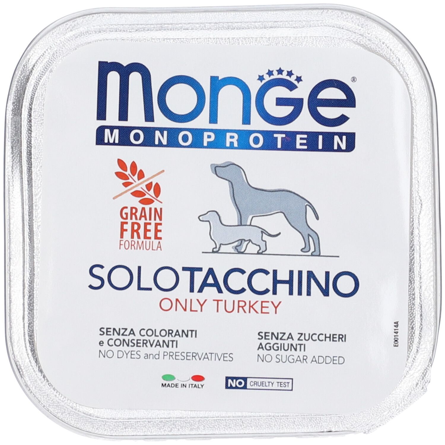 Monge Monoprotein Solo Tacchino per Cani 150gr - 150 g, 12 pezzi - Immagine 5