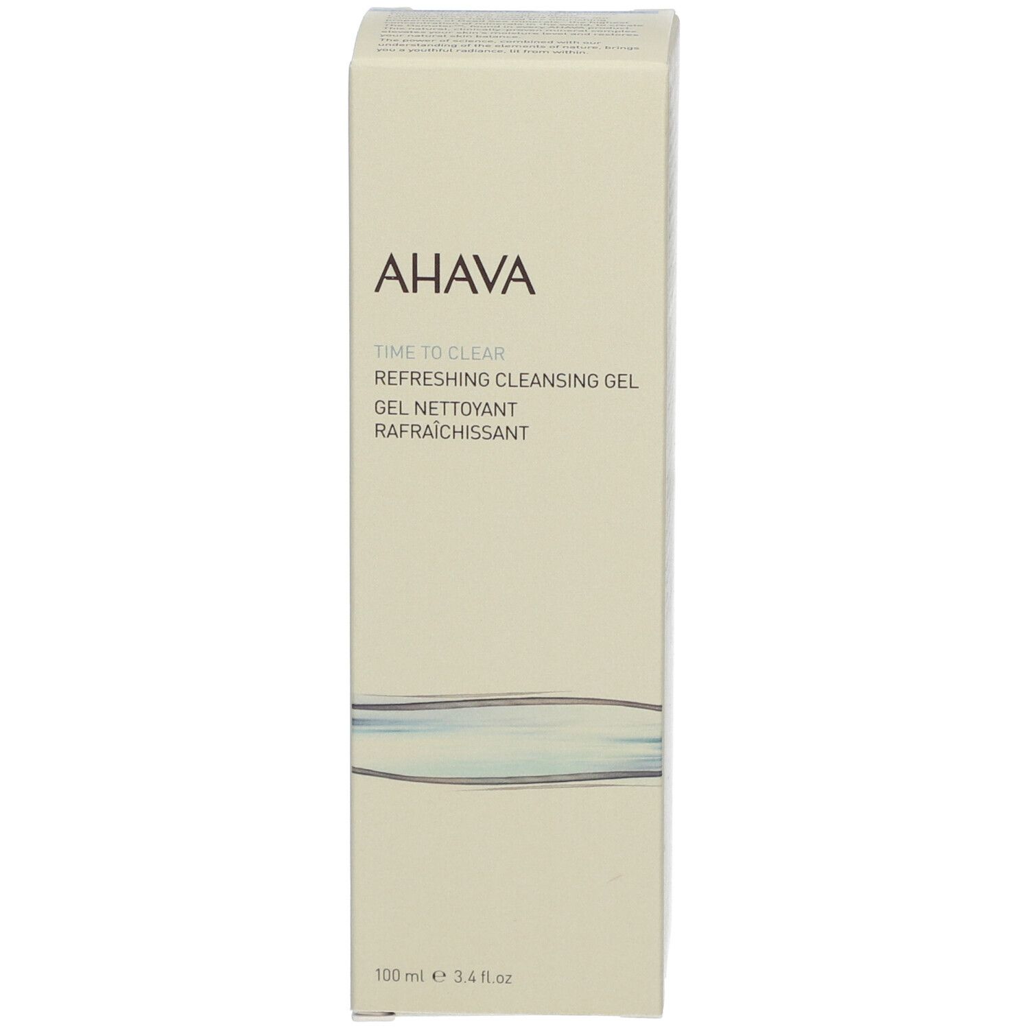 AHAVA Refreshing Cleansing Gel Kartonverpackung, 100 ml.