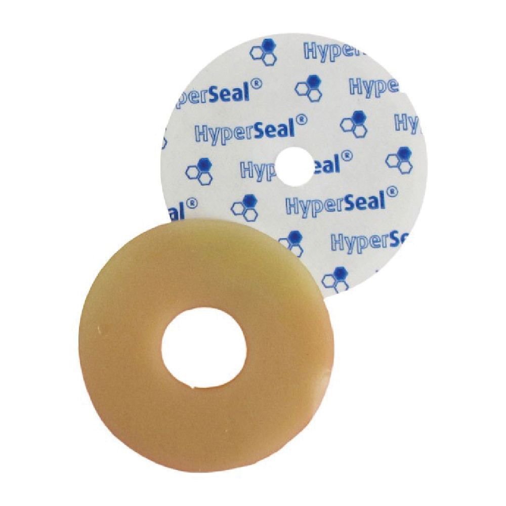 Anelli In Idrocolloide Hyperseal Adesivi Protettivi Per Pellle Peristomale Con Miele Di Manuka Diametro Esterno 50 Mm Diametro Interno Foro 19 Mm Spessore 2,5 Mm 20 Pezzi