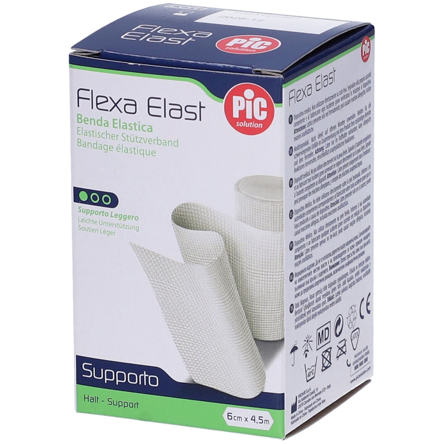 Pic Flexa Elast Benda Elastica 6 cm x 4,5m