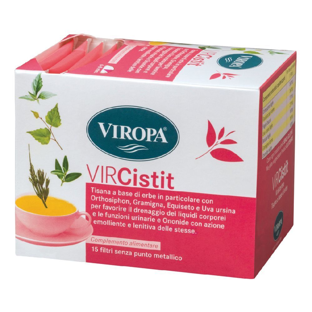 Viropa Vircist Tisana Per Vie Urinarie 15 Filtri - Immagine 9