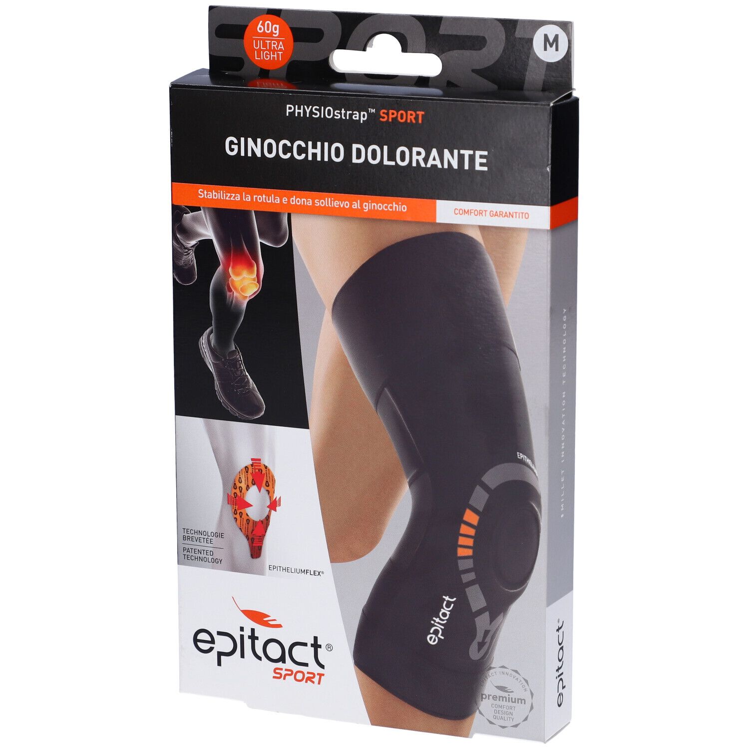Epitact Sport Ginocchiera Physiostrap Taglia M
