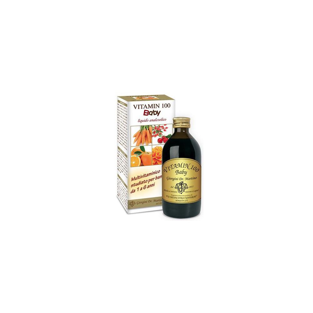 Vitamin 100 Baby Liquido Analcolico 200 Ml