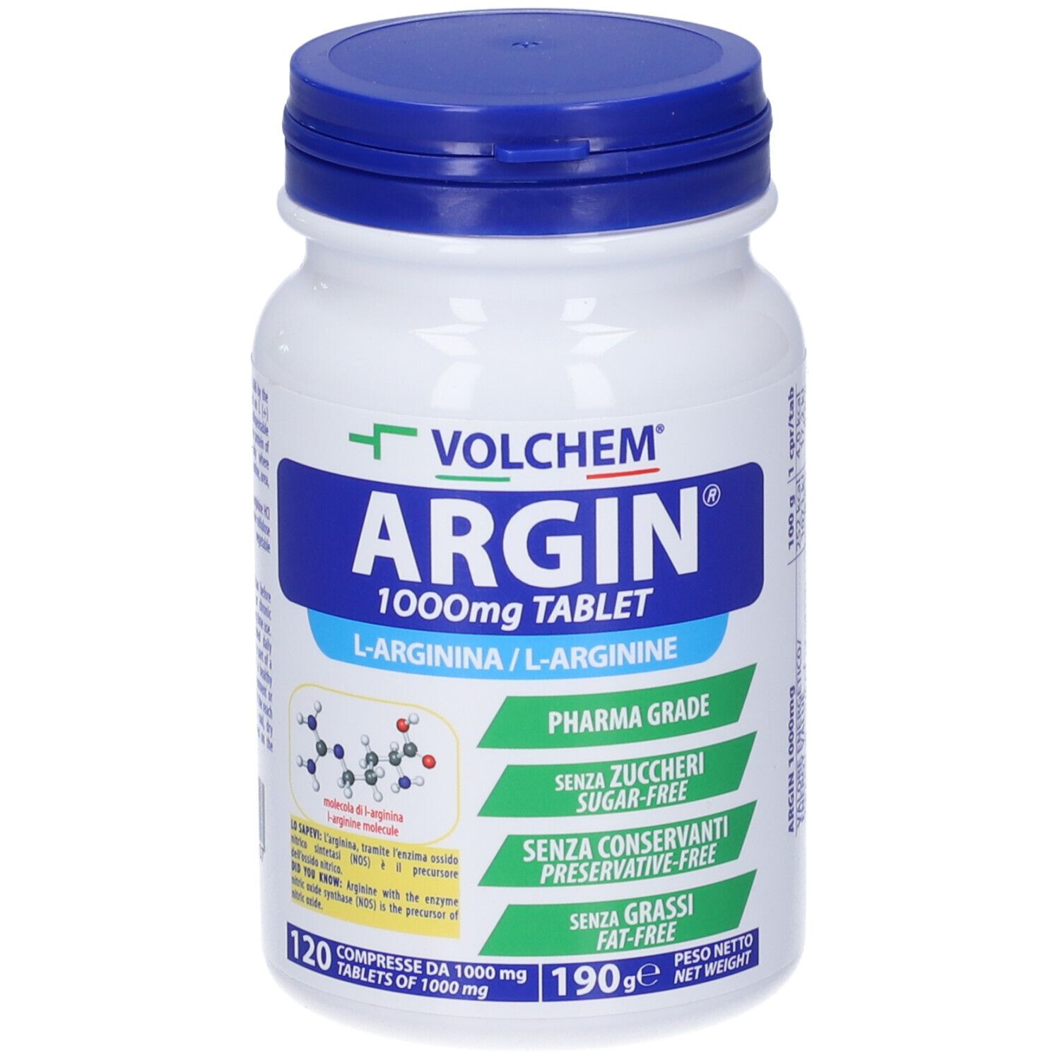 VOLCHEM Argin Arginina In Compresse