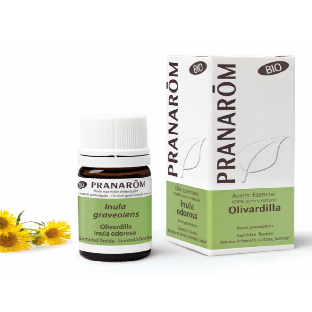 Pranarom Olio Essenziale Inula Odorosa Sommitá Fiorita 5 ml essenziale
