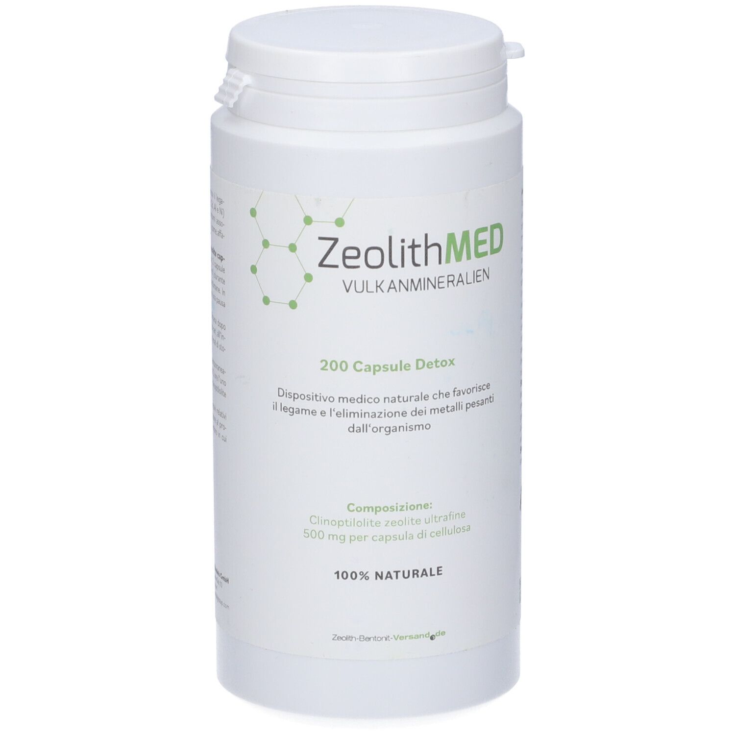 Zeolithmed Minerali Vulcanici Detox Capsule
