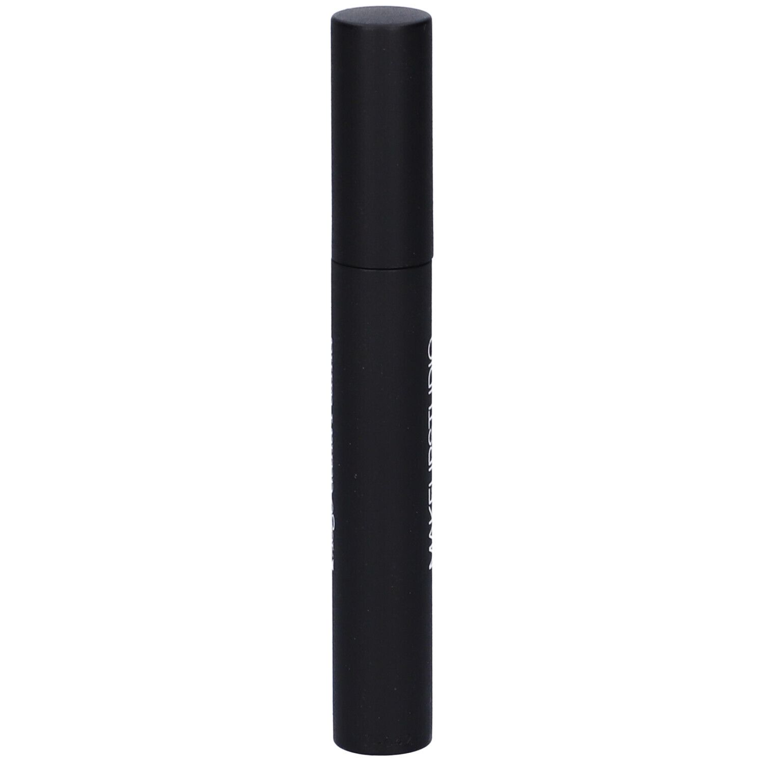 Spazzola per mascara nera con tappo nero. Nessun'altra caratteristica.