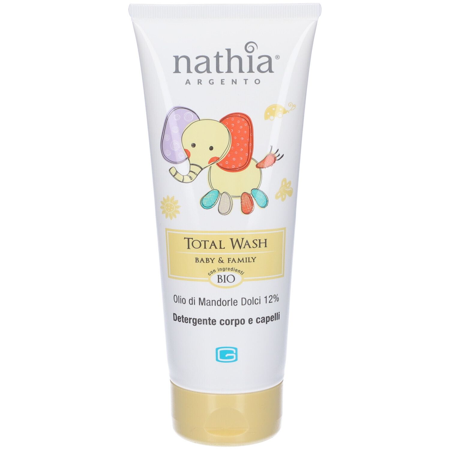Nathia Argento Total Wash Baby & Family Detergente Corpo e Capelli