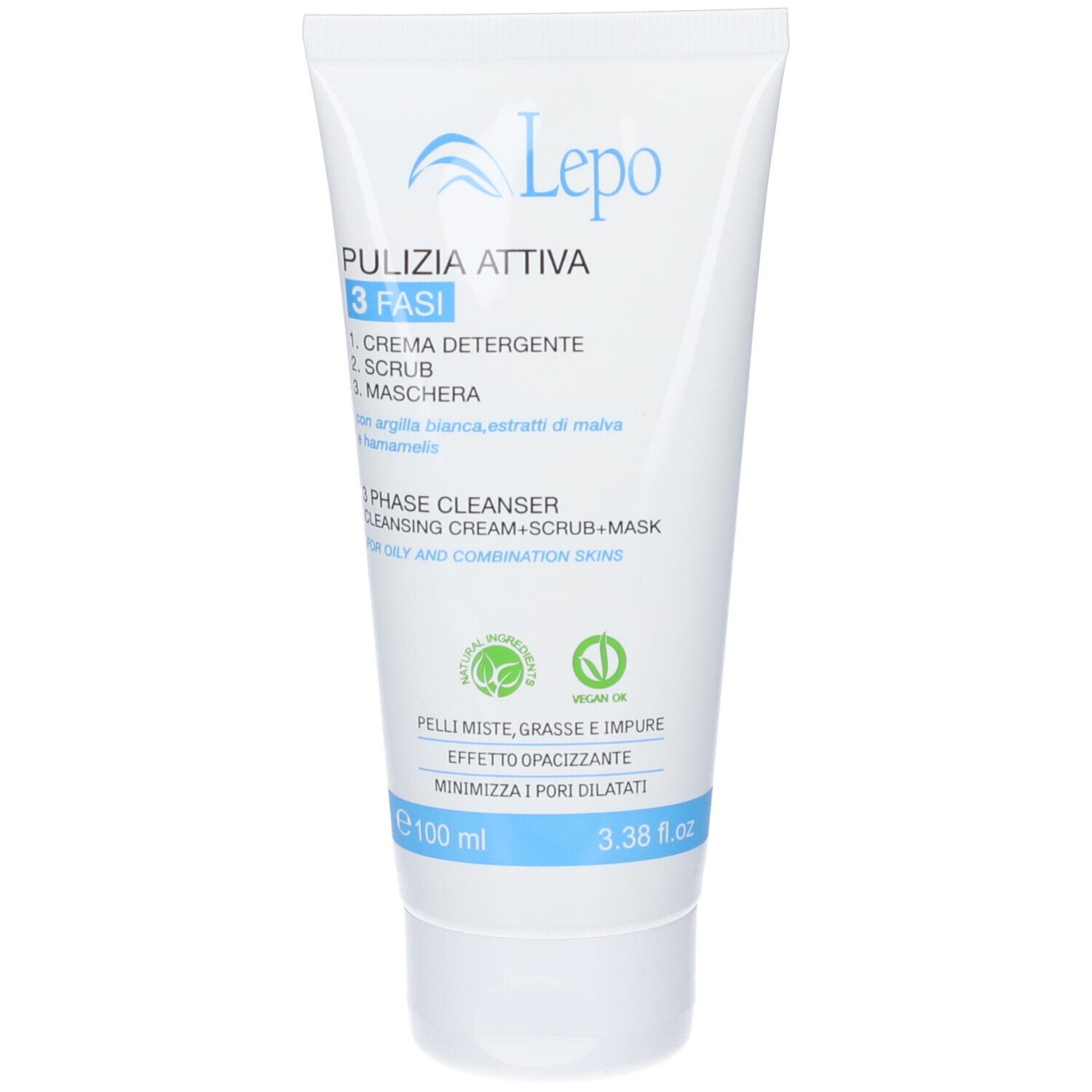 LEPO Pure&Perfect Pulizia attiva 3 fasi