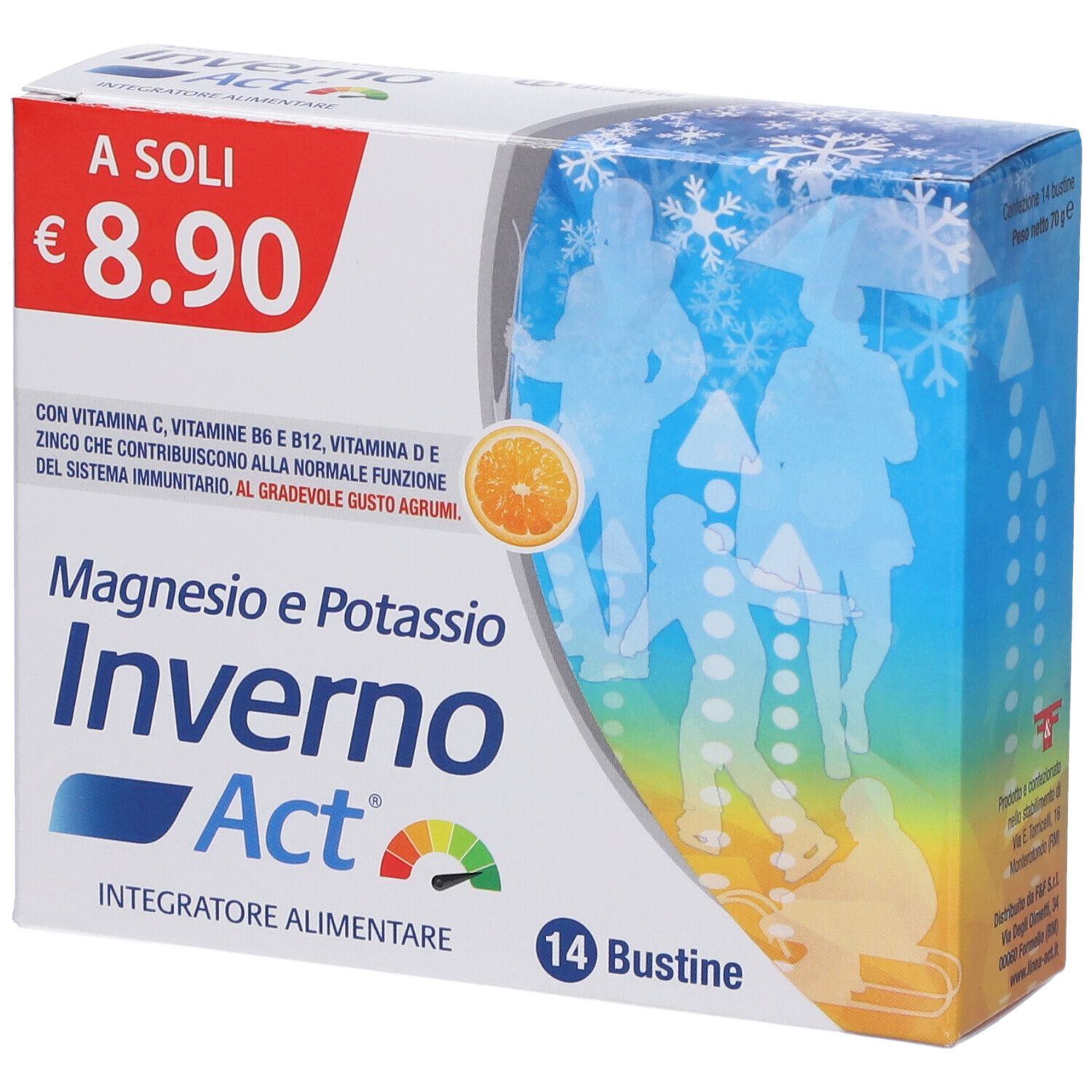 Magnesio Potassio ACT INV 14Bs 14x5 g Beutel