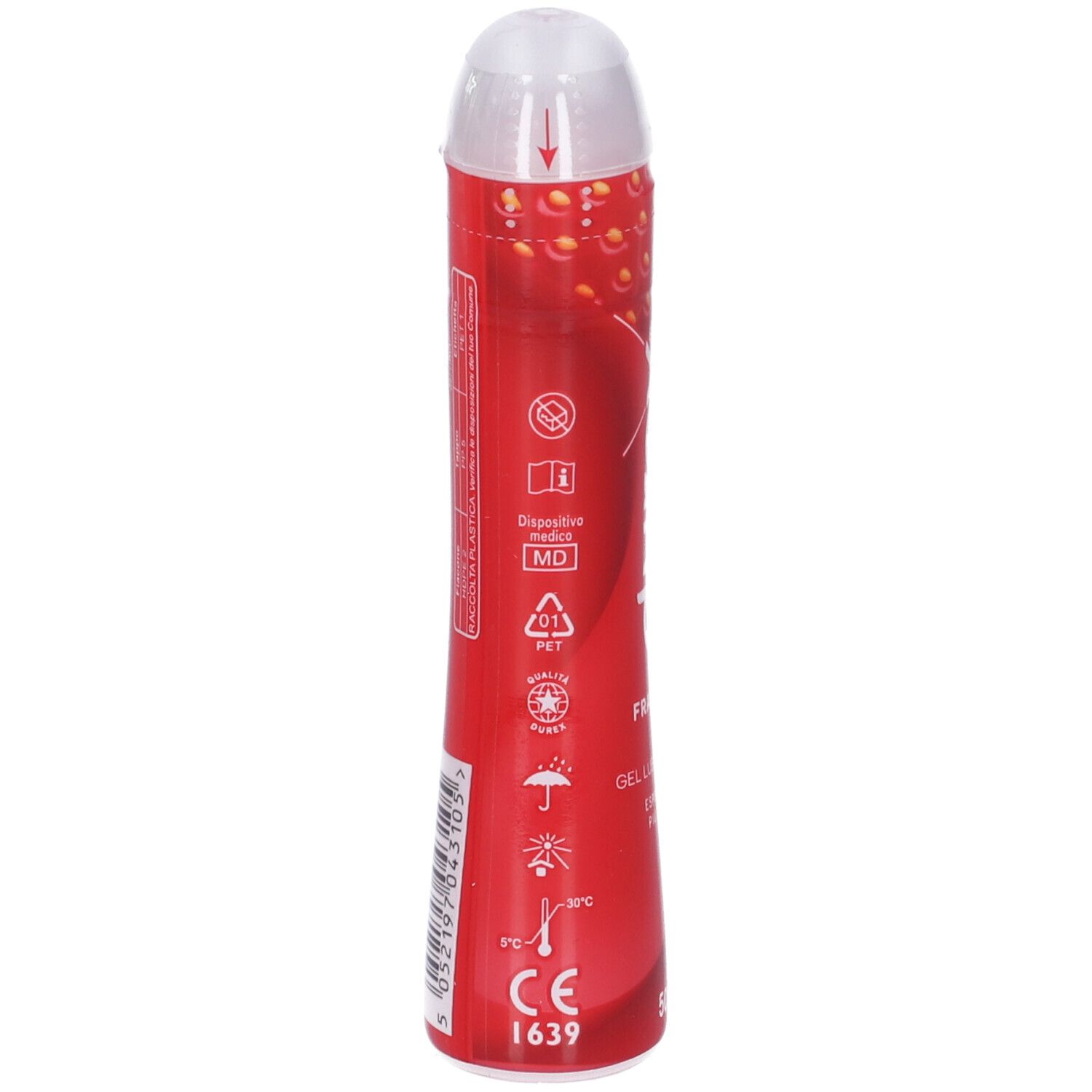 Durex Strawberry, Lubrificante Sessuale Intimo, Gel Lubrificante a Bas view 2