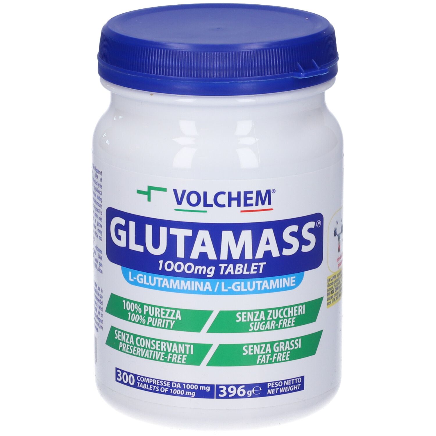 VOLCHEM Glutamass Glutammina In Compresse