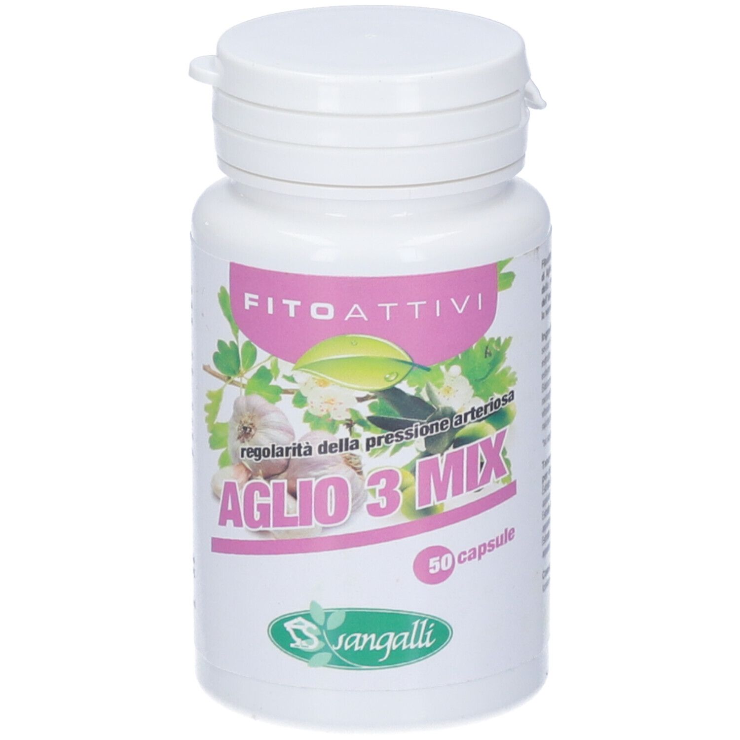 Sangalli Fitoattivi Aglio 3 Mix Capsule
