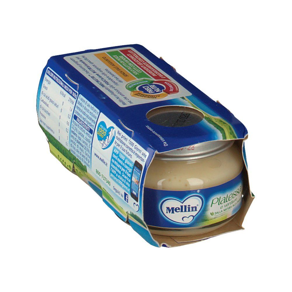 Mellin Fischpüree Seezunge 2x80 G Mellin