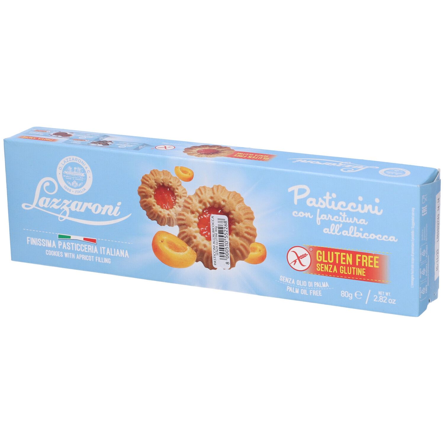 Pasticcini Albicocca 80G