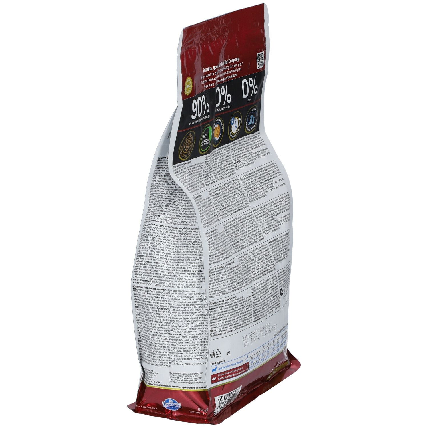 Trockenfutter Farmina N&D Low Ancestral Grain - Huhn, Dinkel, Hafer & Granatapfel - Hund Adult Mini