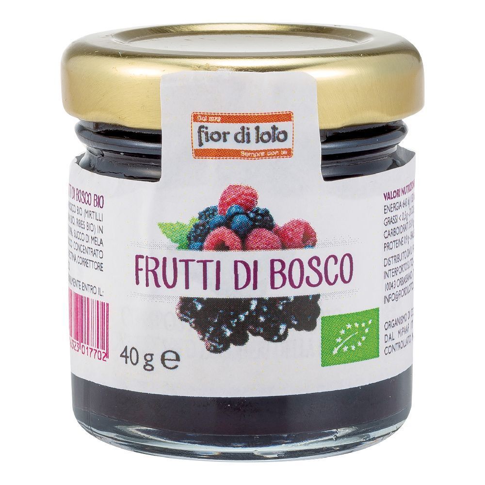 Fior di Loto Minicomposta Frutti di Bosco Bio