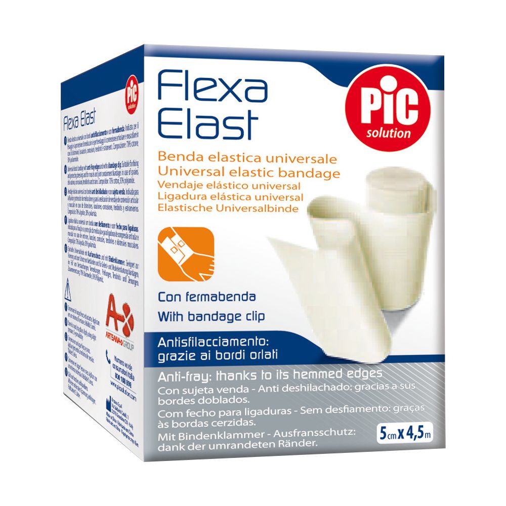PIC Benda Elastica Pic Bianca cm5x4,5m Fustella