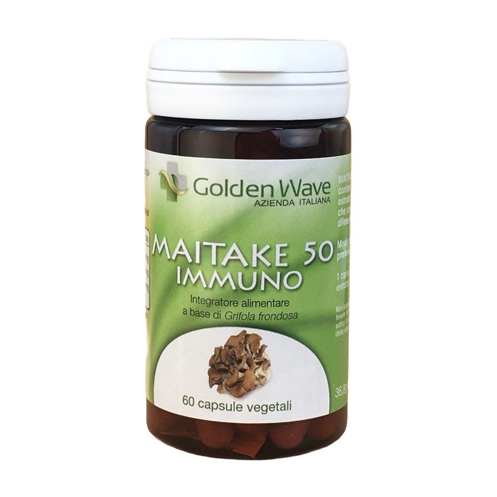 Golden Wave Maitake 50 IMMUNO Integratore Alimentare