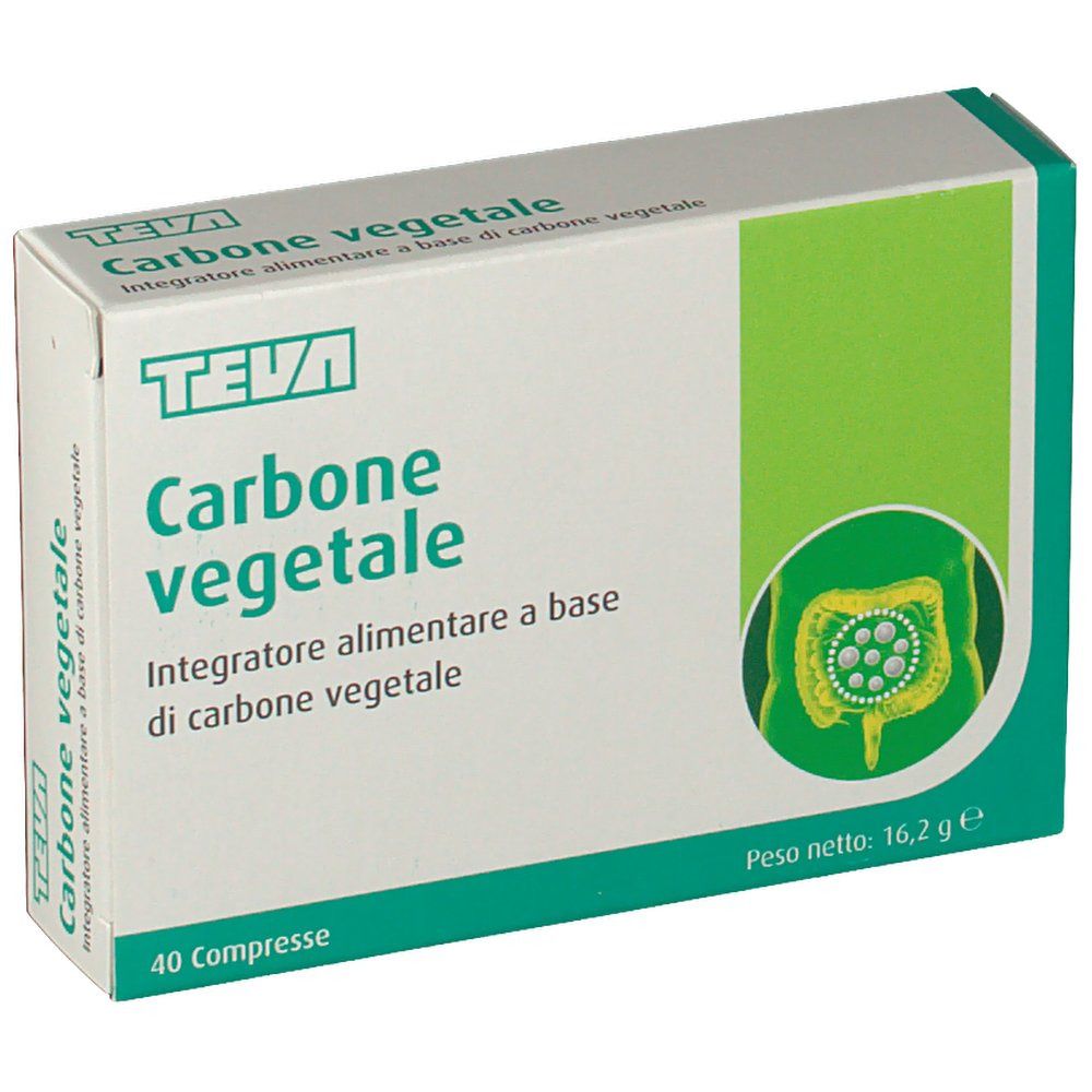 Image of Teva Carbone Vegetale Compresse