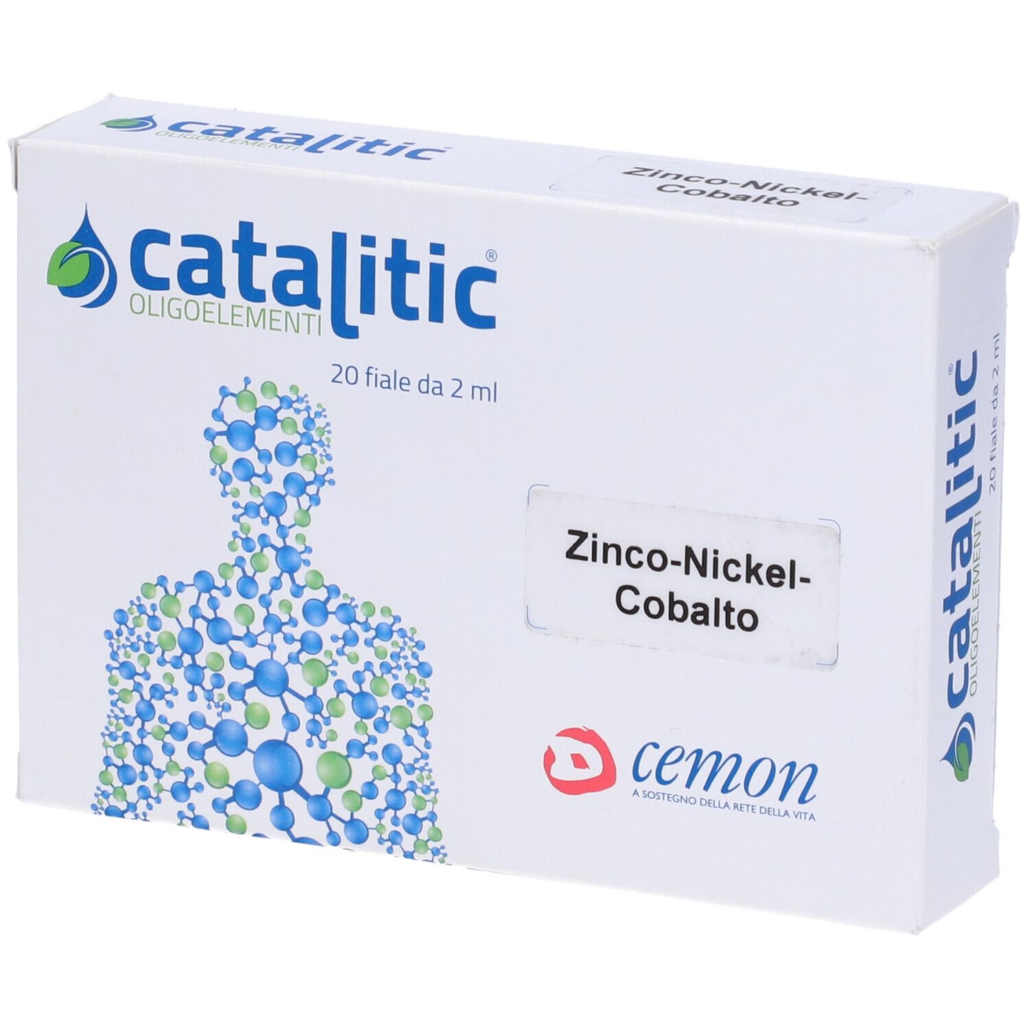 CATALITIC OLIGOELEMENTI ZINCO NICHEL COBALTO ZN-NI-CO 20 AMPOLLE - Immagine 8