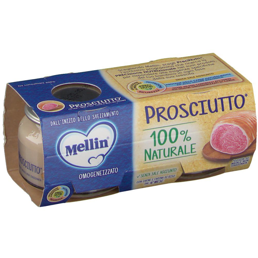 Image of Mellin® Omogeneizzato Prosciutto 100% Naturale