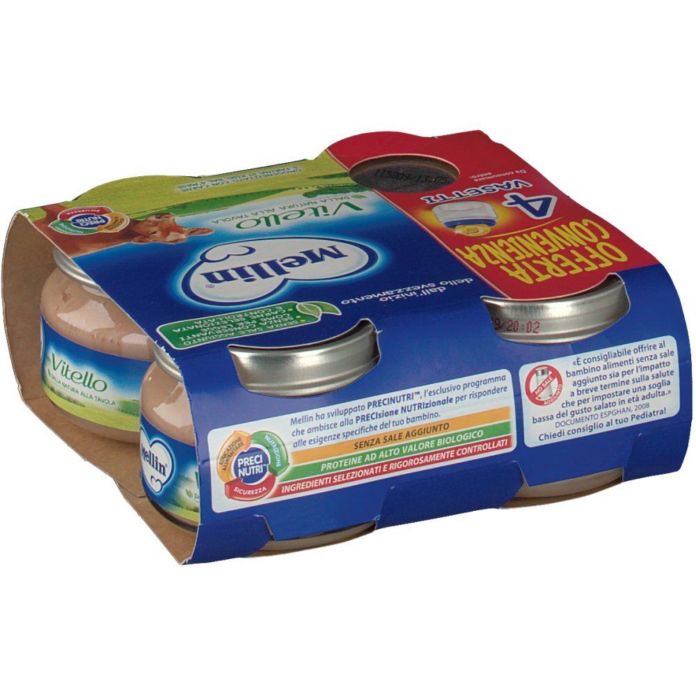 Mellin Kalbsbrei 4 Stück x 80 g Mellin