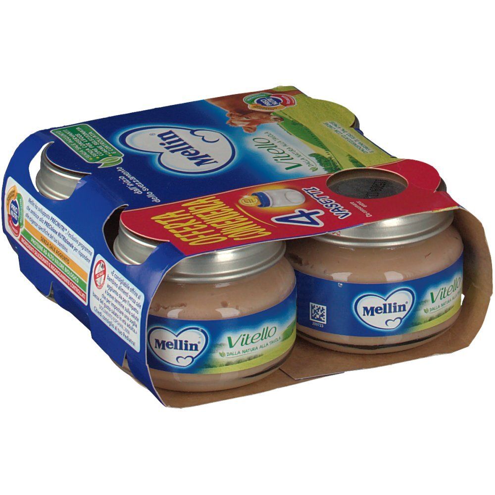 Mellin Kalbsbrei 4 Stück x 80 g Mellin