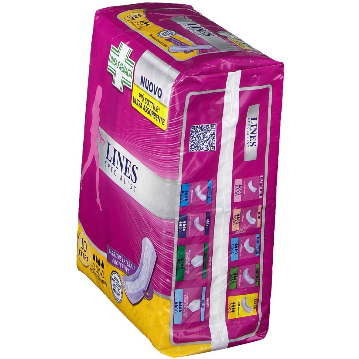 Lines Specialist Extra Assorbente 10 Pz - Foto 4