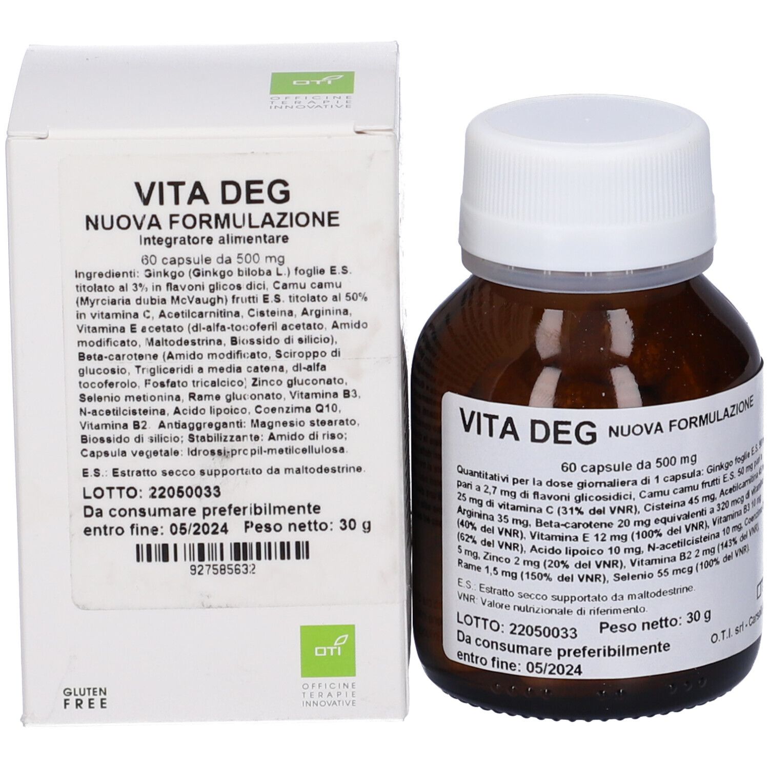 Vita Deg Nf 60Cps