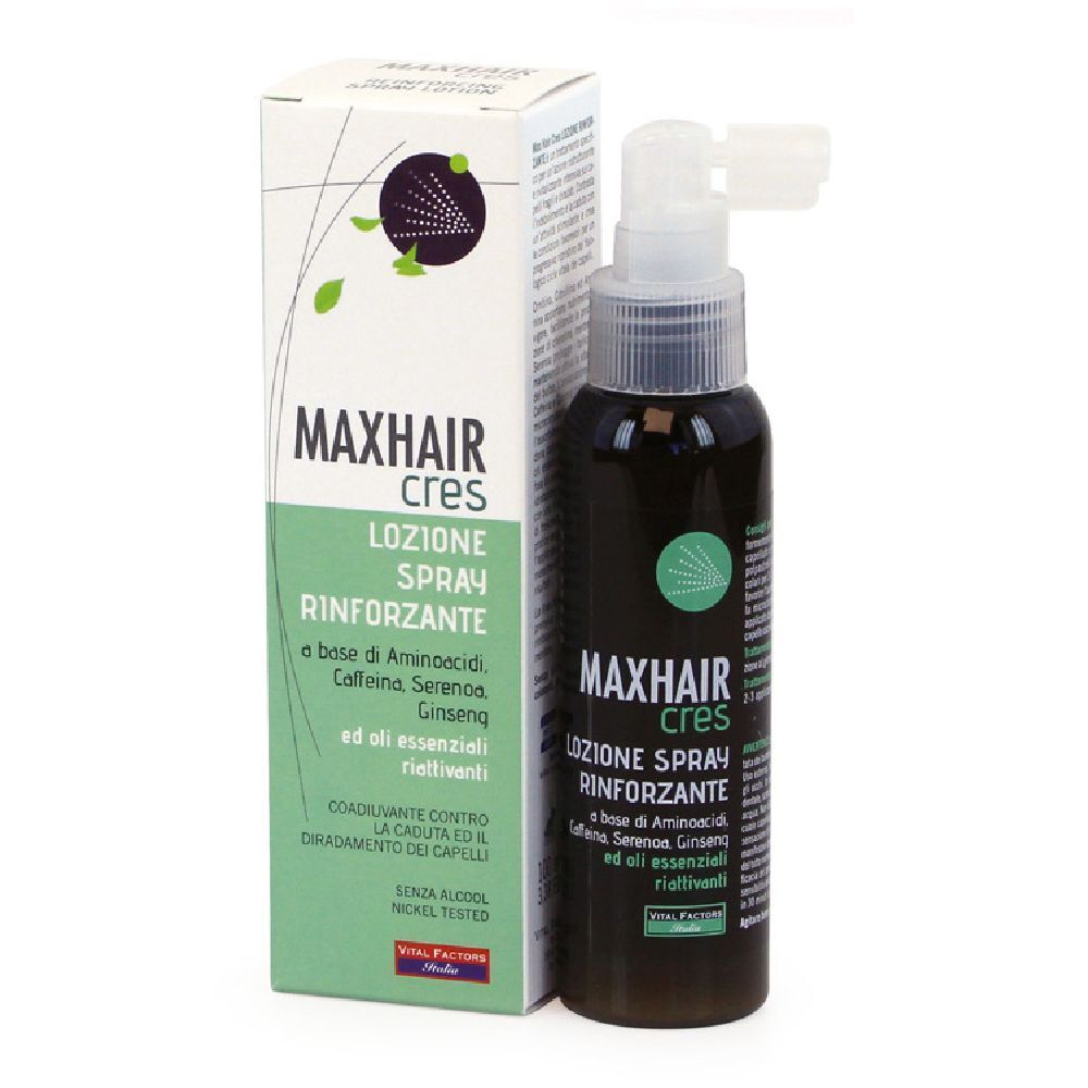 MaxHair Cres Lozione Spray Capelli Rinforzante