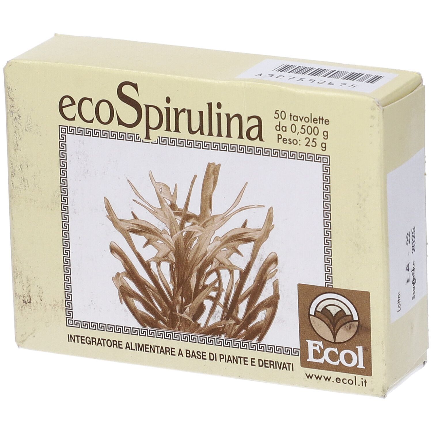 Ecospirulina 50 Tavolette