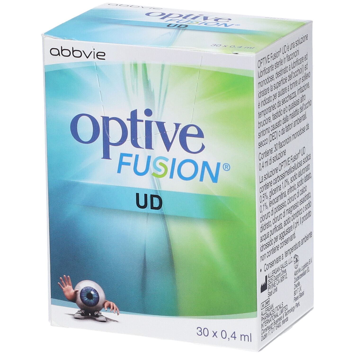 Optive Fusion UD 30Flac 0,4Ml 30x0,5 ml Einzeldosispipetten