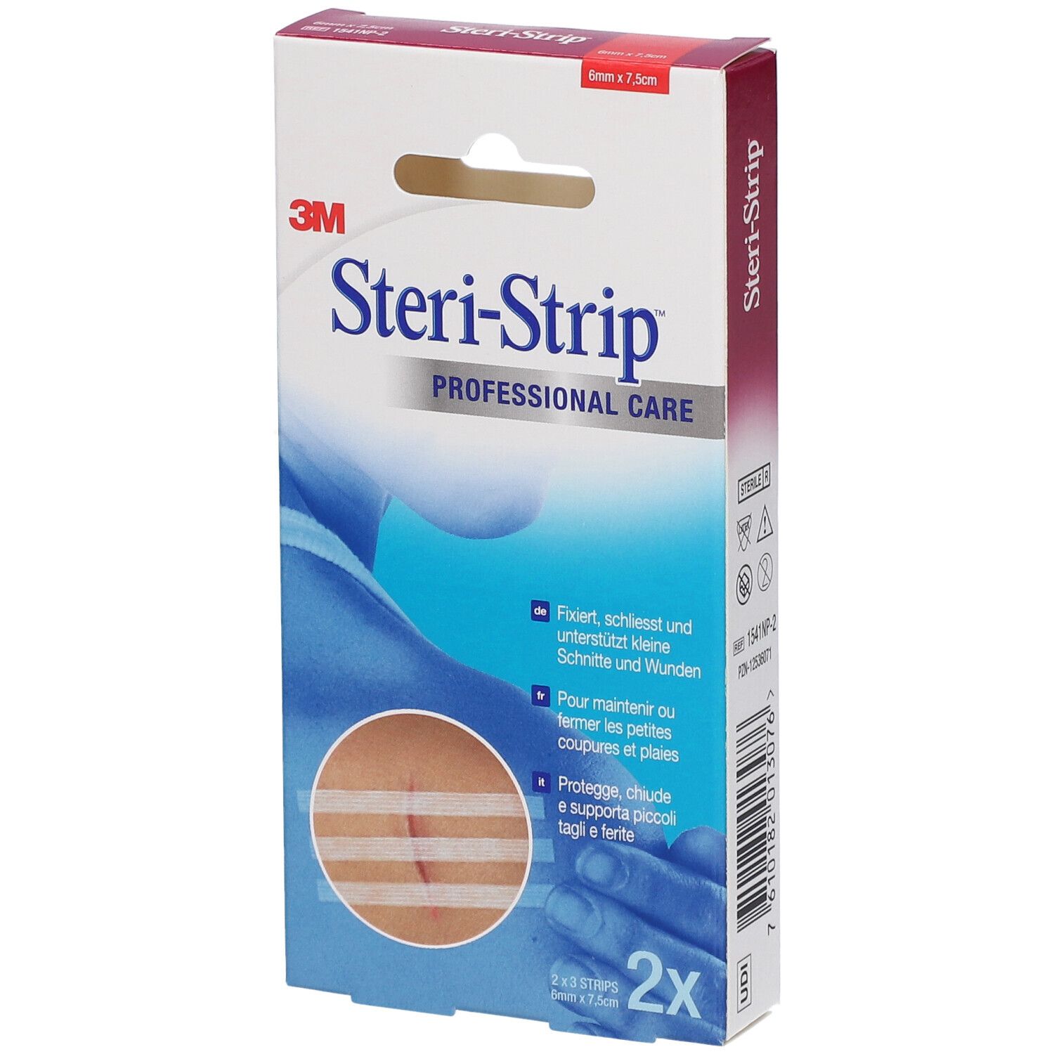 CER Steristrip 6X75Mm 6PZ 6 St Pflaster