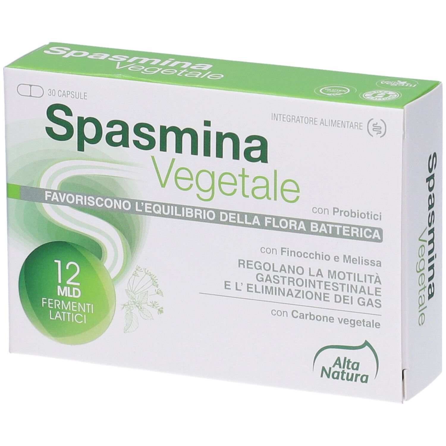 Alta Natura Spasmina Vegetale Capsule