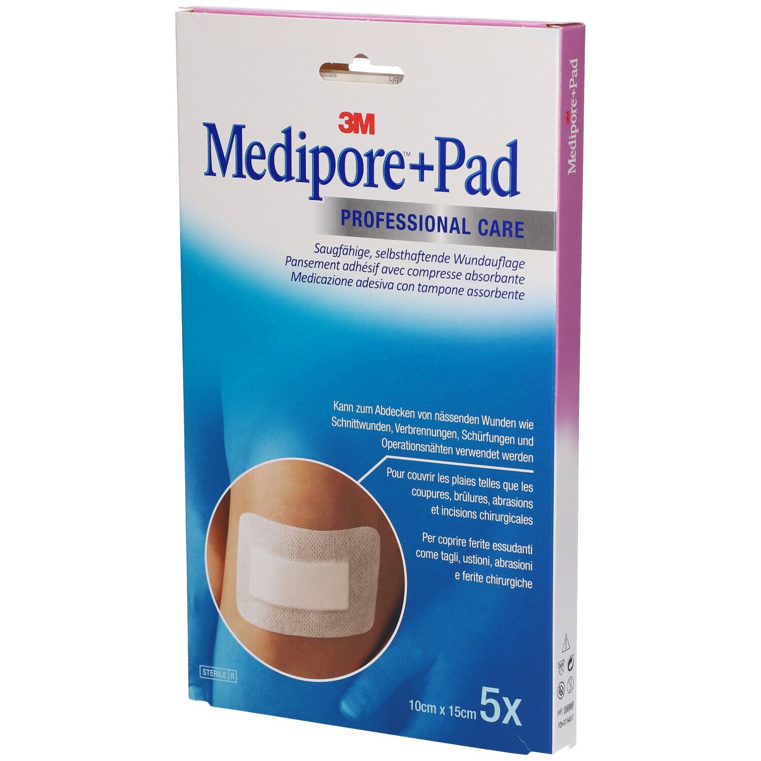MEDIPORE+PAD MED 10X15CM 5PZ - Immagine 9