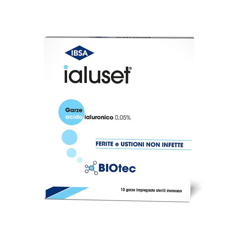 Ialuset 10 garze medicate 10x10 cm - Immagine 8