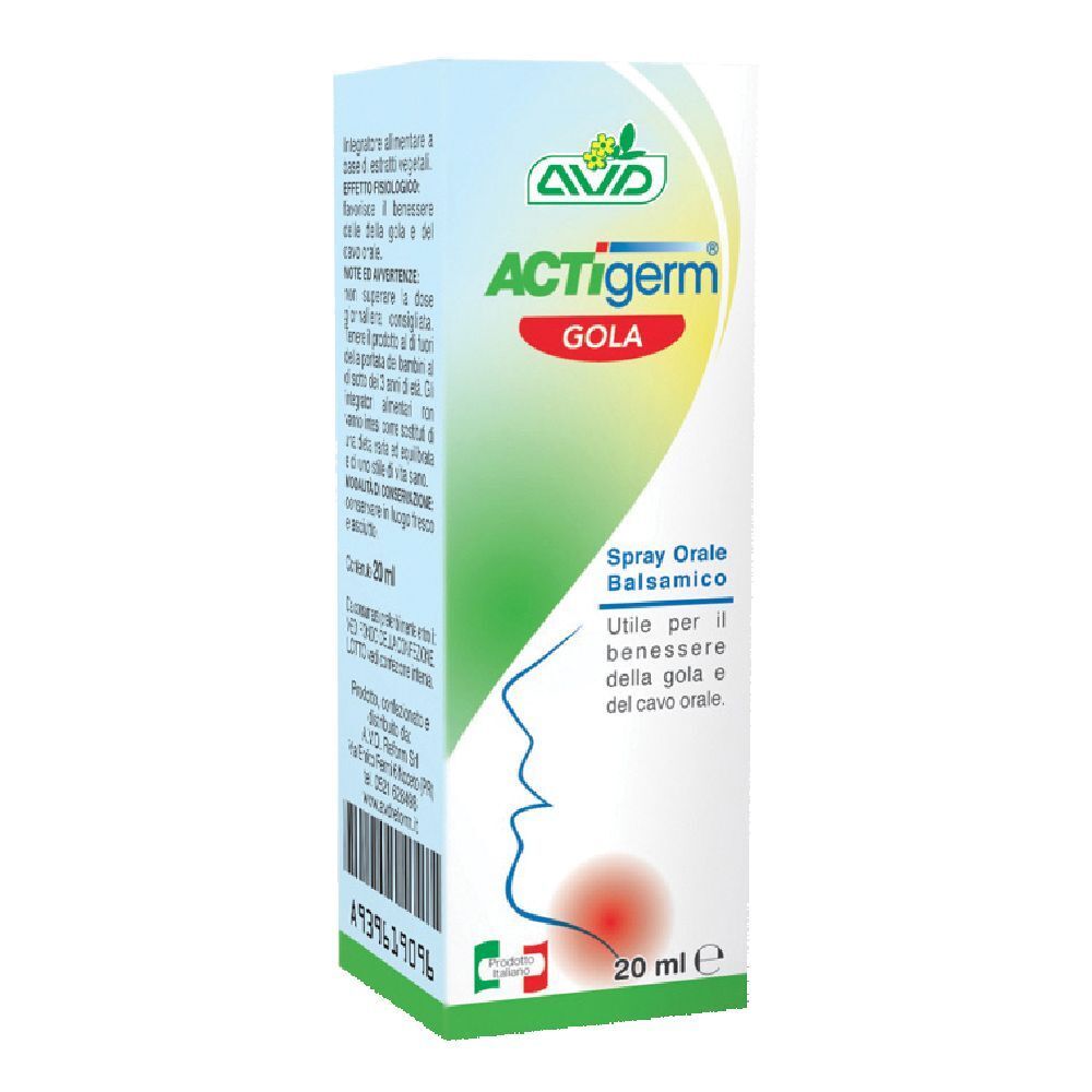 Actigerm Gola Integratore Alimentare