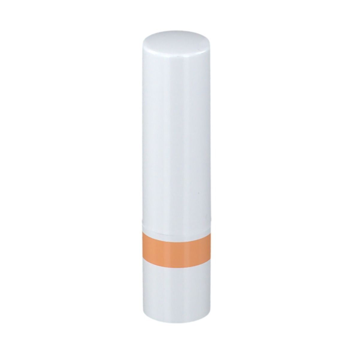 Stick correttore bianco con base corallo.