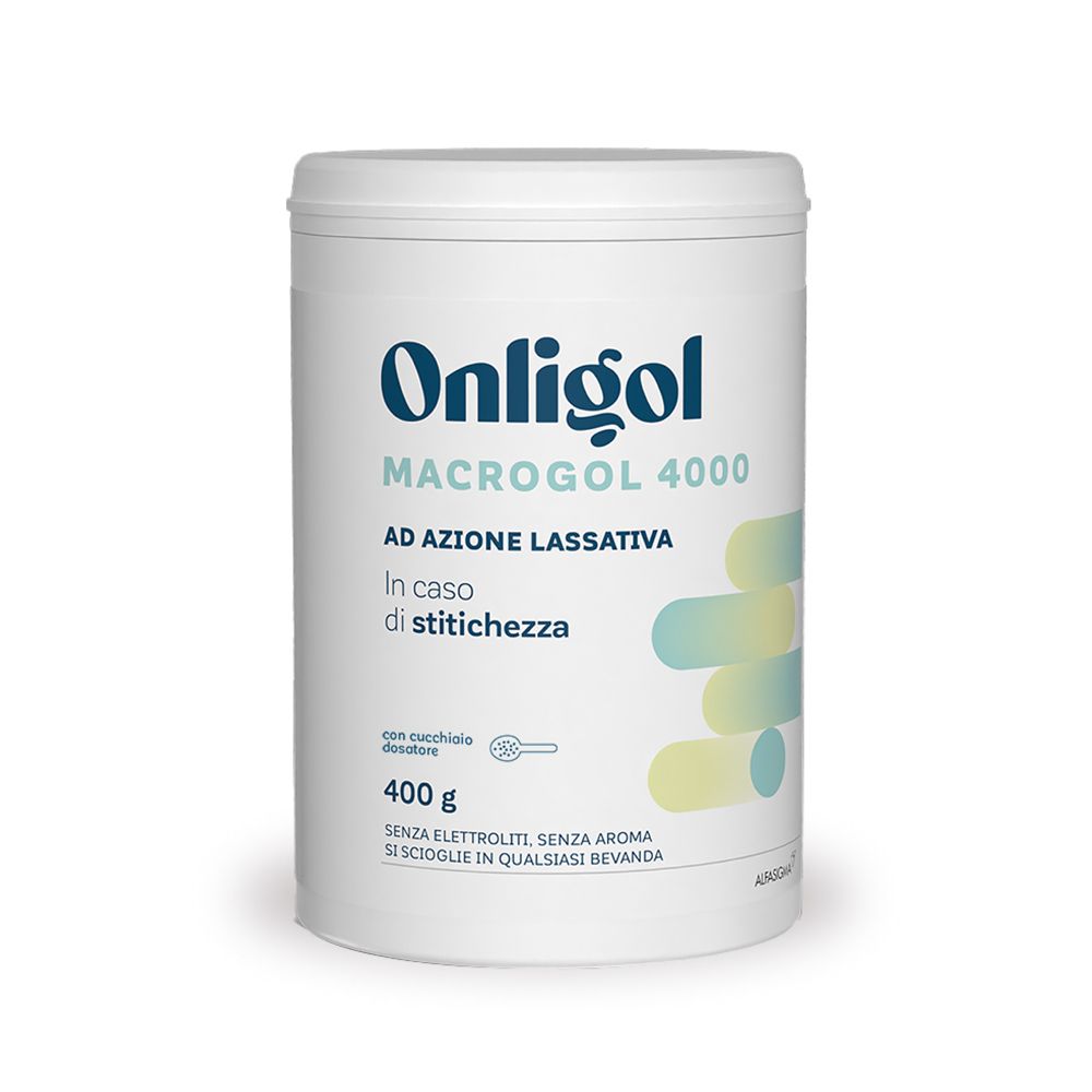 Onligol Lassativo in Polvere con Macrogol 4000 per Stitichezza