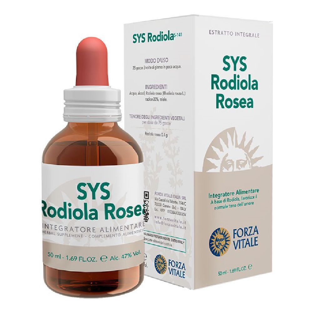 Sys Rodiola Rosea Gocce 50 ml - Integratore Per Il Tono Dell'Umore - Immagine 6