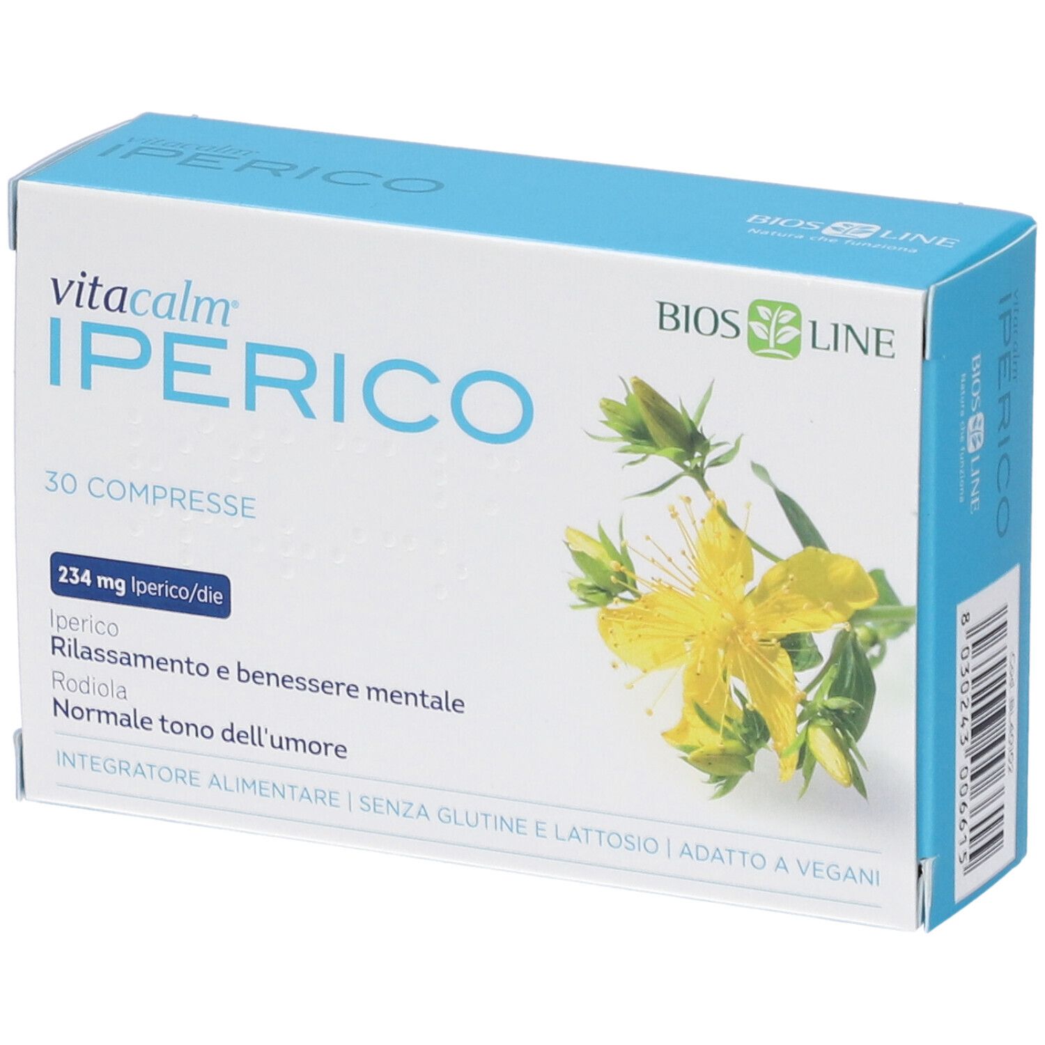 Bios Line Vitacalm Iperico 30 Compresse - Immagine 4